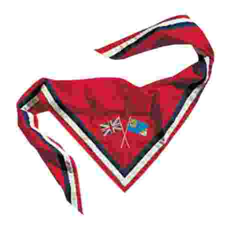 International Guide Embroidered Neckerchief