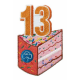 Happy 13th Birthday Badge