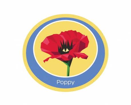 Poppy Emblem - Woven