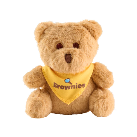 Brownies teddy keyring