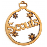 Scout Snowflake Decoration - 10pk