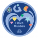 I love Guides woven badge