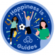 Happiness is Guides woven badge