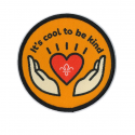 It's Cool To Be Kind Woven Badge