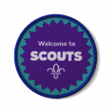 Scouts Welcome Blanket Badge