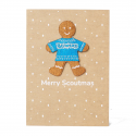 Beavers Gingerbread Badge Card