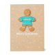 Scouts Gingerbread Badge Card