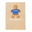 Explorers Gingerbread Badge Card