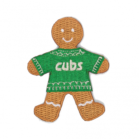 Cubs Gingerbread Blanket Badge