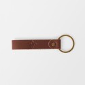 FDL Leather Coordinates Keyring