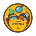 I Love Brownie's Fun Badge