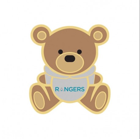 Rangers Teddy Pin Badge