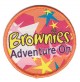 Brownies I've had an adventure woven badge