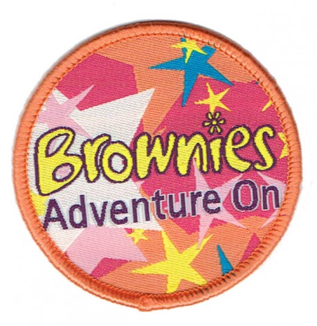 Brownies I've had an adventure woven badge